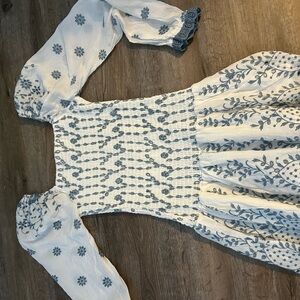 very cute dress also a very small makeup stain that can easily be taken ou